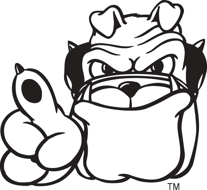 Georgia Bulldogs 1997-Pres Mascot Logo v2 DIY iron on transfer (heat transfer)